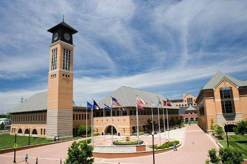 GVSU's Richard M. DeVos Center, the location of the TRIO ETS office